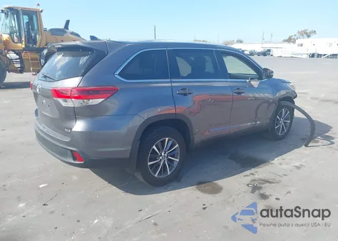 2017 Toyota Highlander Xle from USA, damaged, VIN 5TDKZRFH4HS187574